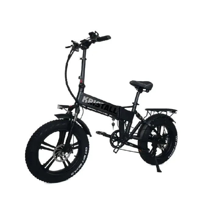 2026 NEW KRISTALL RX20 48V17AH 750W FAT TIRE FOLDING EBIKE INTERGRATED RIM