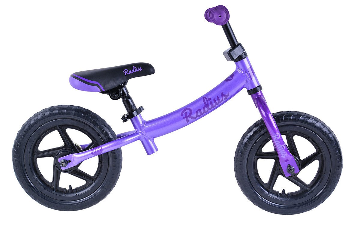 Radius Jr Girls 12" Balance Bike - Gloss Lavender/Purple