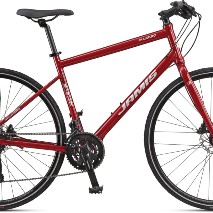 Jamis Allegro A2 Urban Bike - Garnet Red