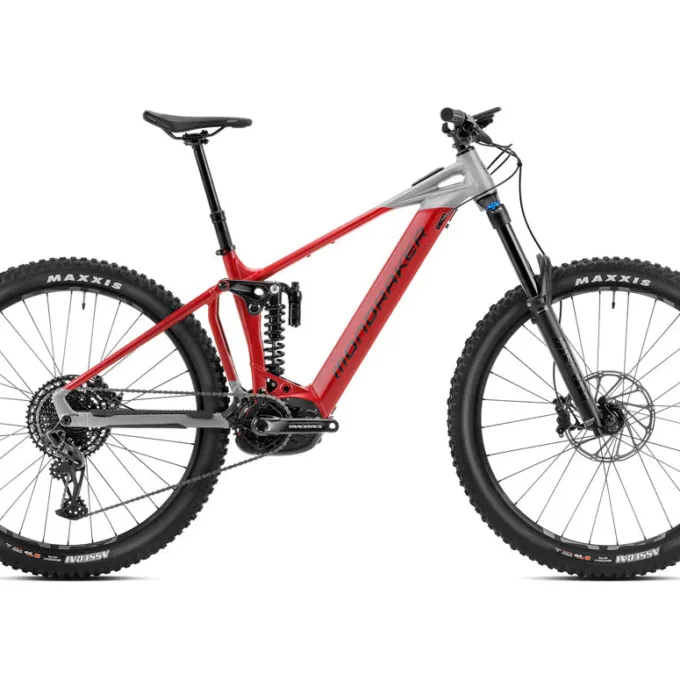 23 Mondraker Level R - Cherry Red/Grey