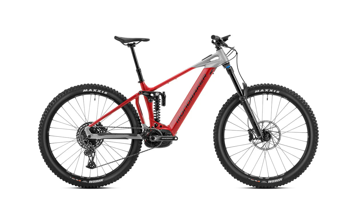 23 Mondraker Level R - Cherry Red/Grey