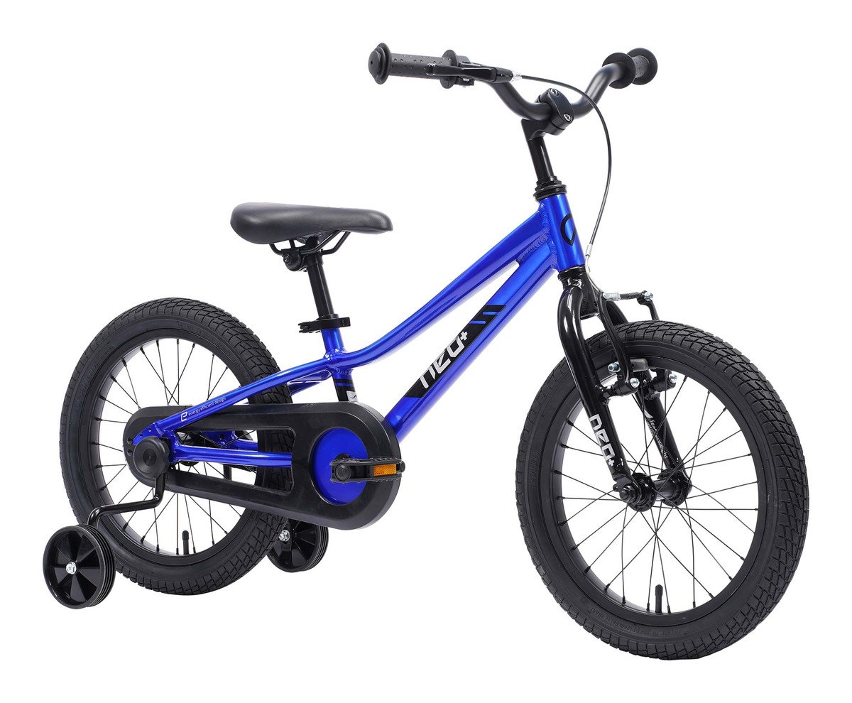 Neo+ 16" Boys Bike - Chrome Blue - Image 2