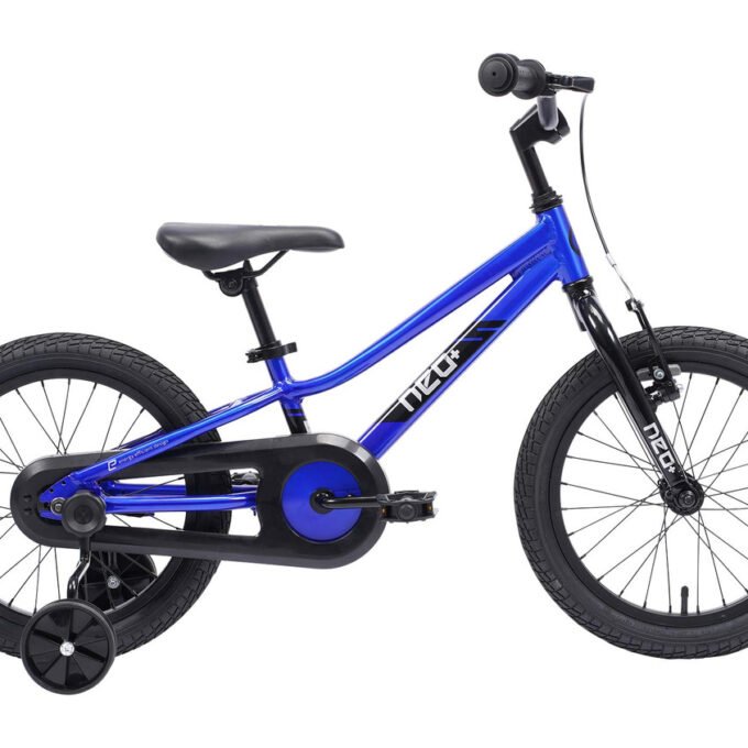 Neo+ 16" Boys Bike - Chrome Blue
