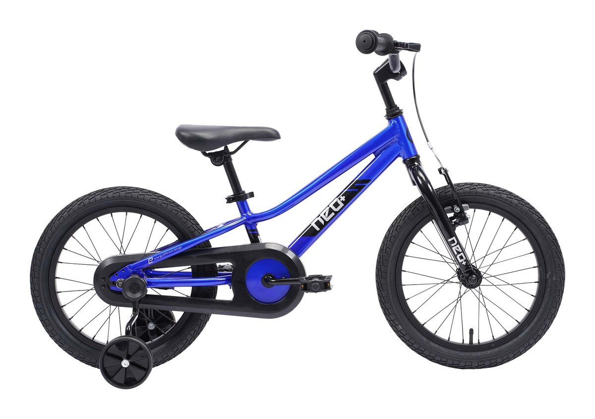 Neo+ 16" Boys Bike - Chrome Blue