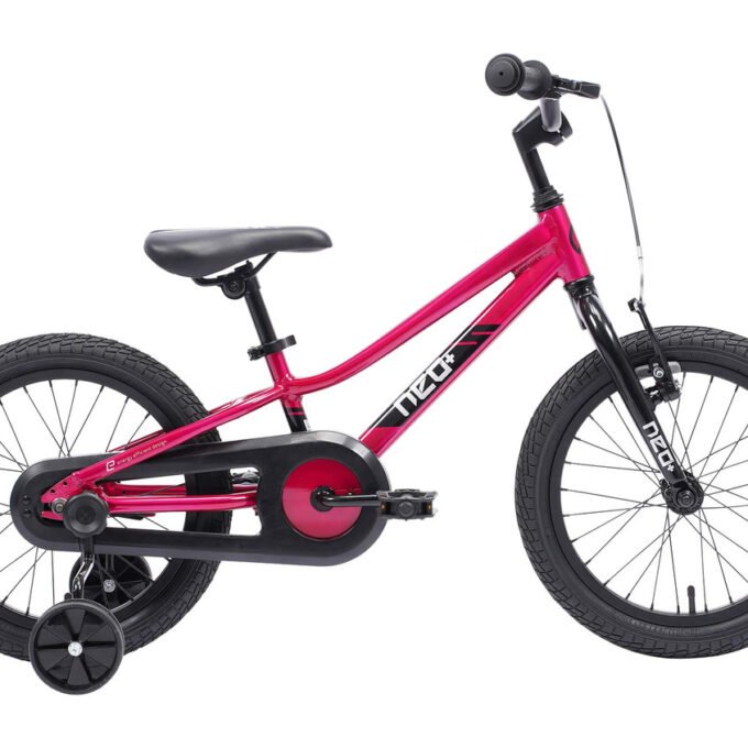 Neo+ 16" Girls Bike - Chrome Pink