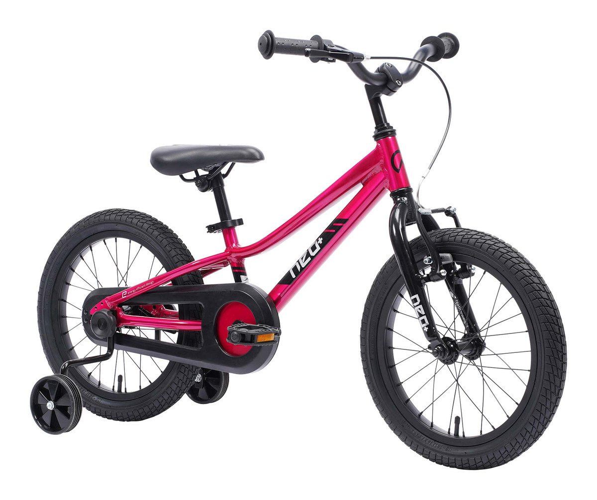 Neo+ 16" Girls Bike - Chrome Pink - Image 2