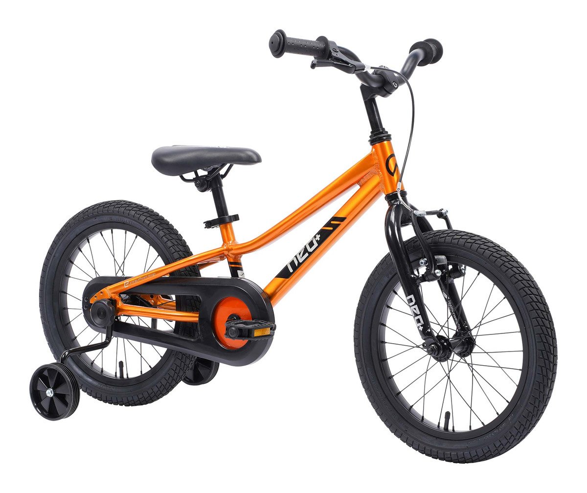 Neo+ 16" Boys Bike - Chrome Orange - Image 2