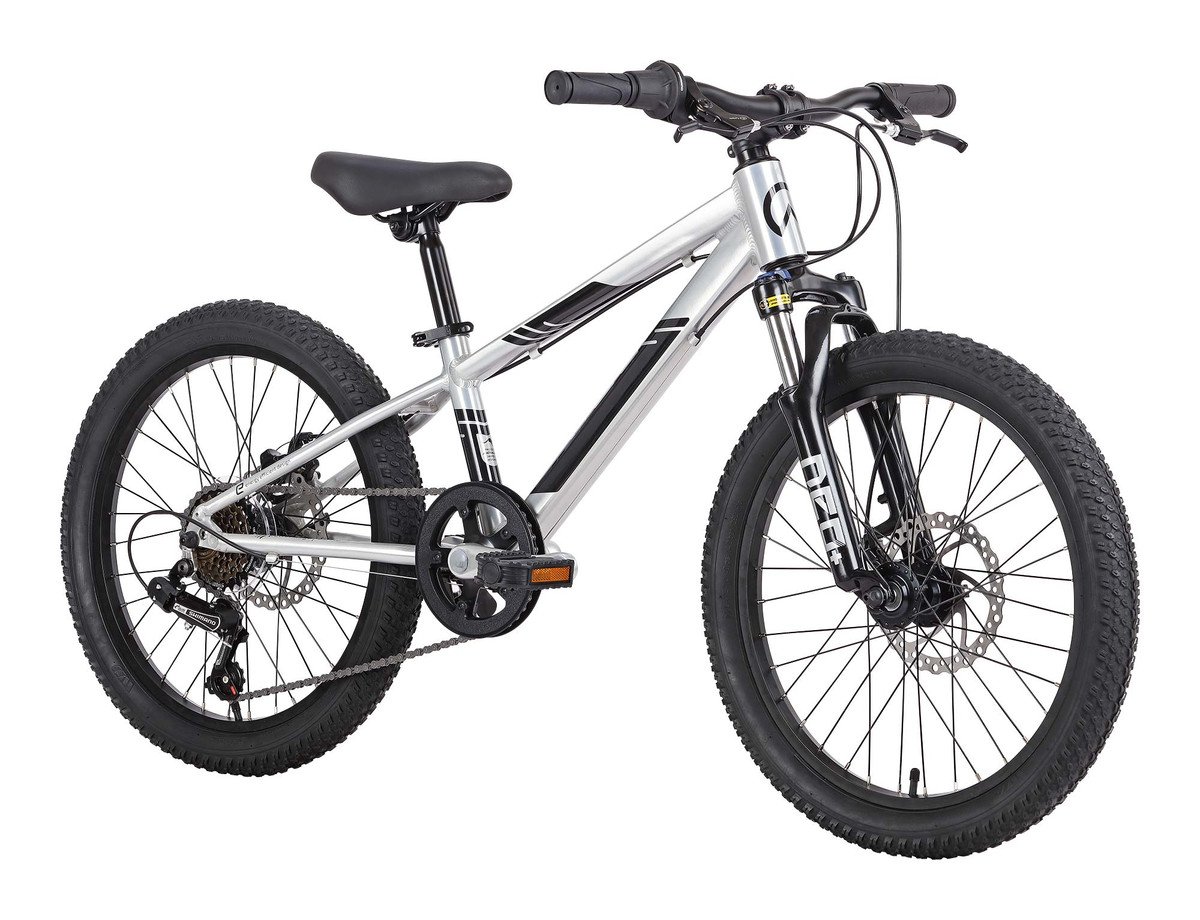 Neo Disc+ 20 Gen3 6sp Boys Bike- Brushed Alloy - Image 2
