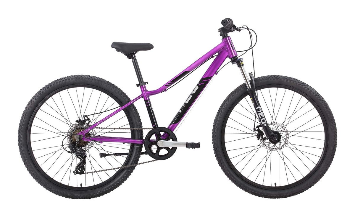 Neo Disc+ 26" Girls Bike - Chrome Purple