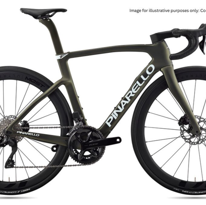 Pinarello F5  105Di2 2x12 - Etna Black Matt