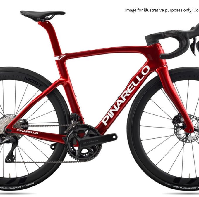 Pinarello F7 Sram Force AXS 12sp - Starry Red Shiny