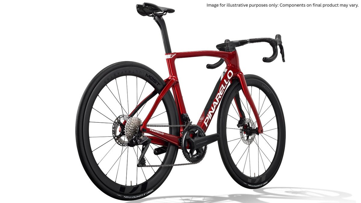 Pinarello F7 Sram Force AXS 12sp - Starry Red Shiny - Image 2