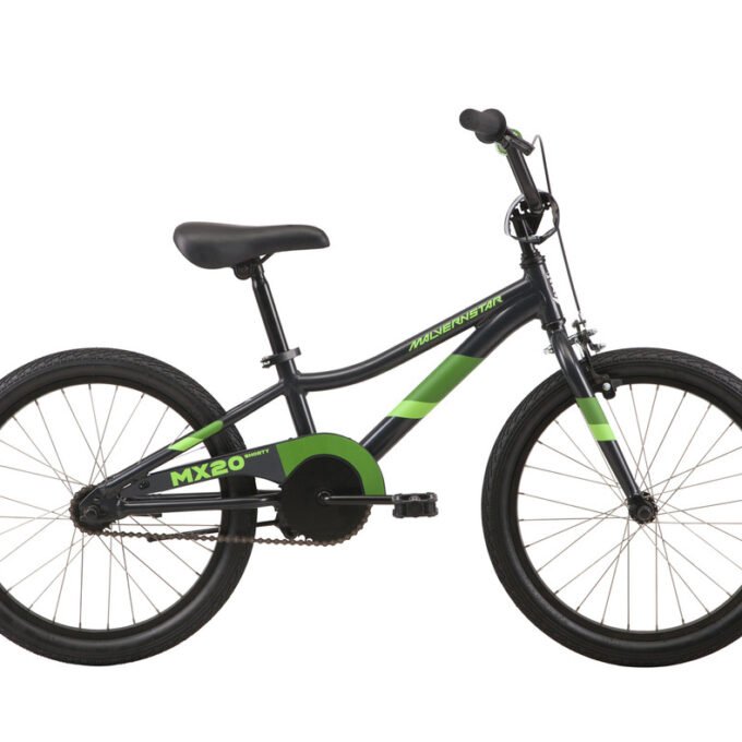 Malvern Star MX20 Shorty Boys 20" - Black/Green