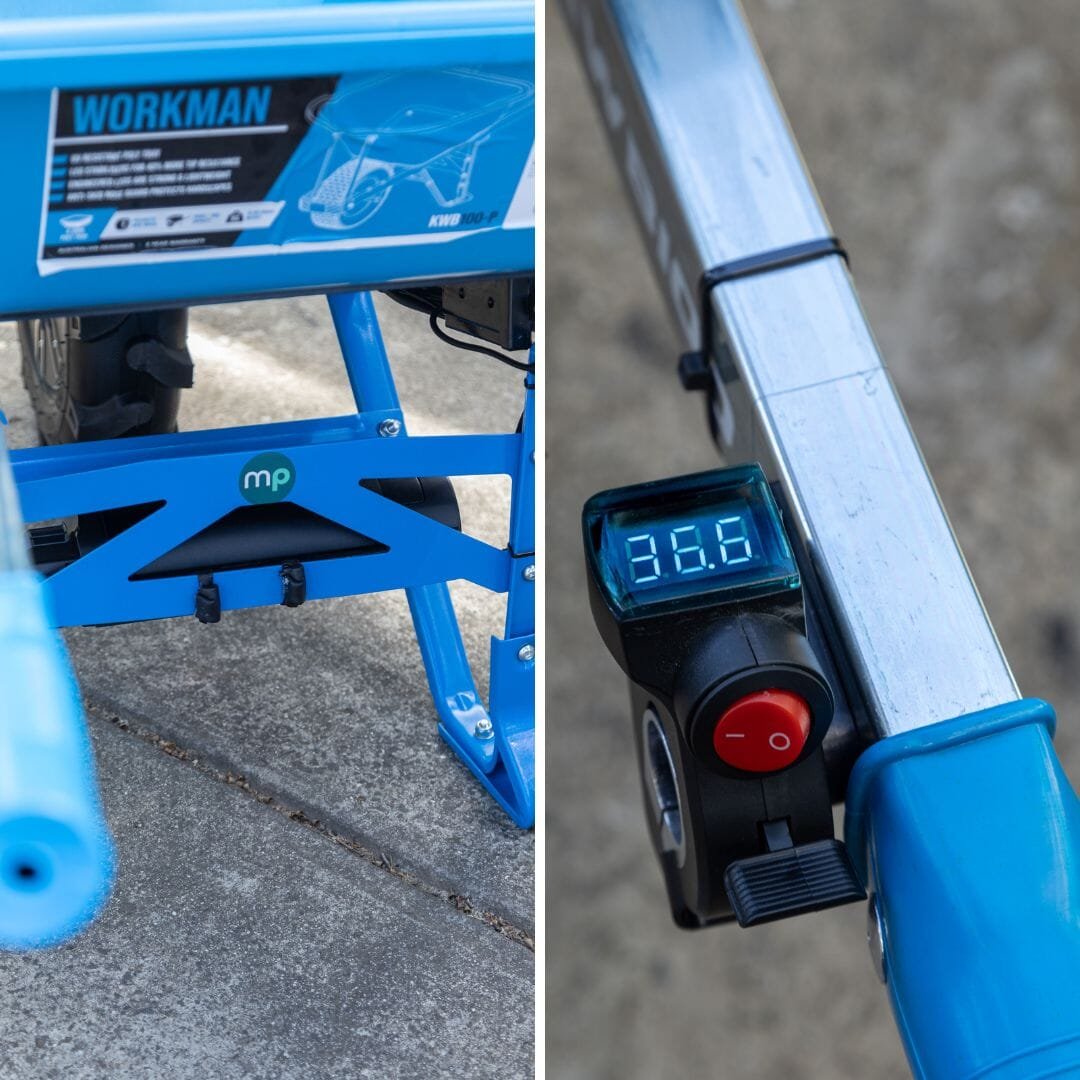 Heavy Duty Electric Wheelbarrow - Image 4