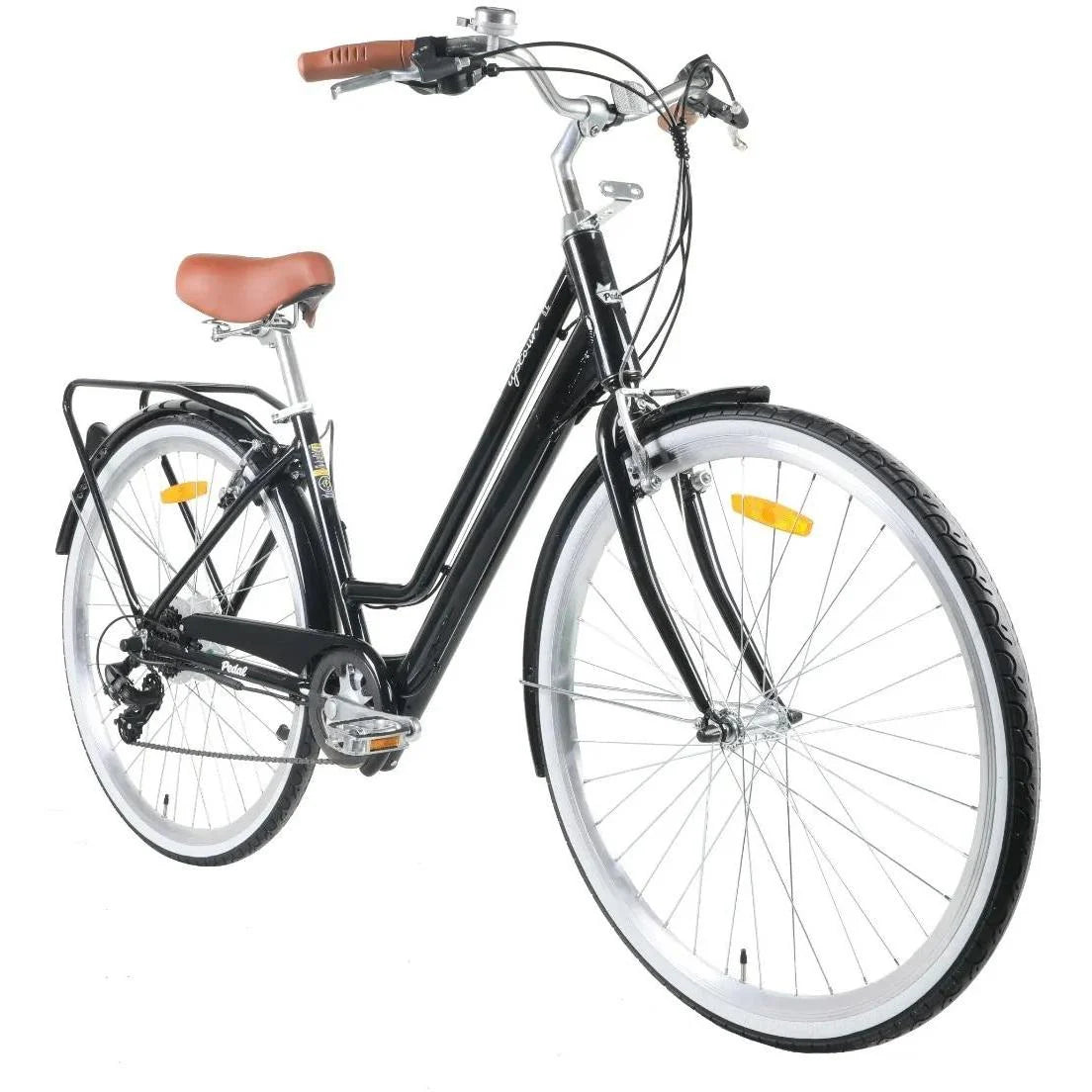 Pedal Uptown SL Electric Vintage Cruiser Bike 7-Speed - Image 3