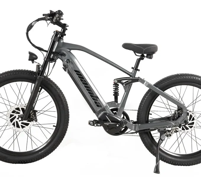 Mamba Explorer AWD Dual Motor 48v Fat Tyre E-Bike Dual Suspension