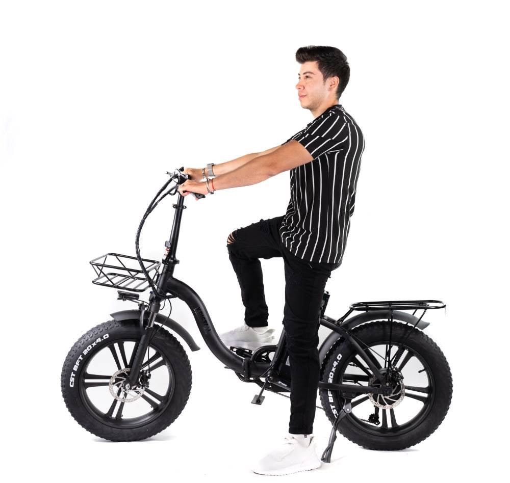 KRISTALL Y20 48V 750W BATTERY FAT TIRE FOLDING EBIKE - Image 3