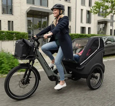 Cube Touring Hybrid ONE 500 Easy Entry Hybrid Bike 500Wh Battery grey'n'white - Image 2