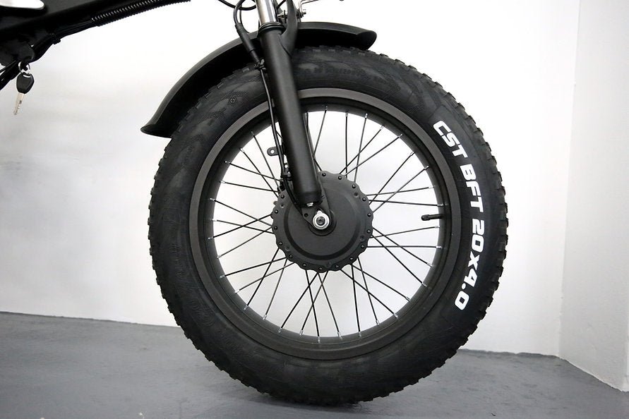 2026 NEW KRISTALL RX20 MAX 48V17AH 750W FAT TYRE FOLDING EBIKE DUAL MOTOR - Image 2