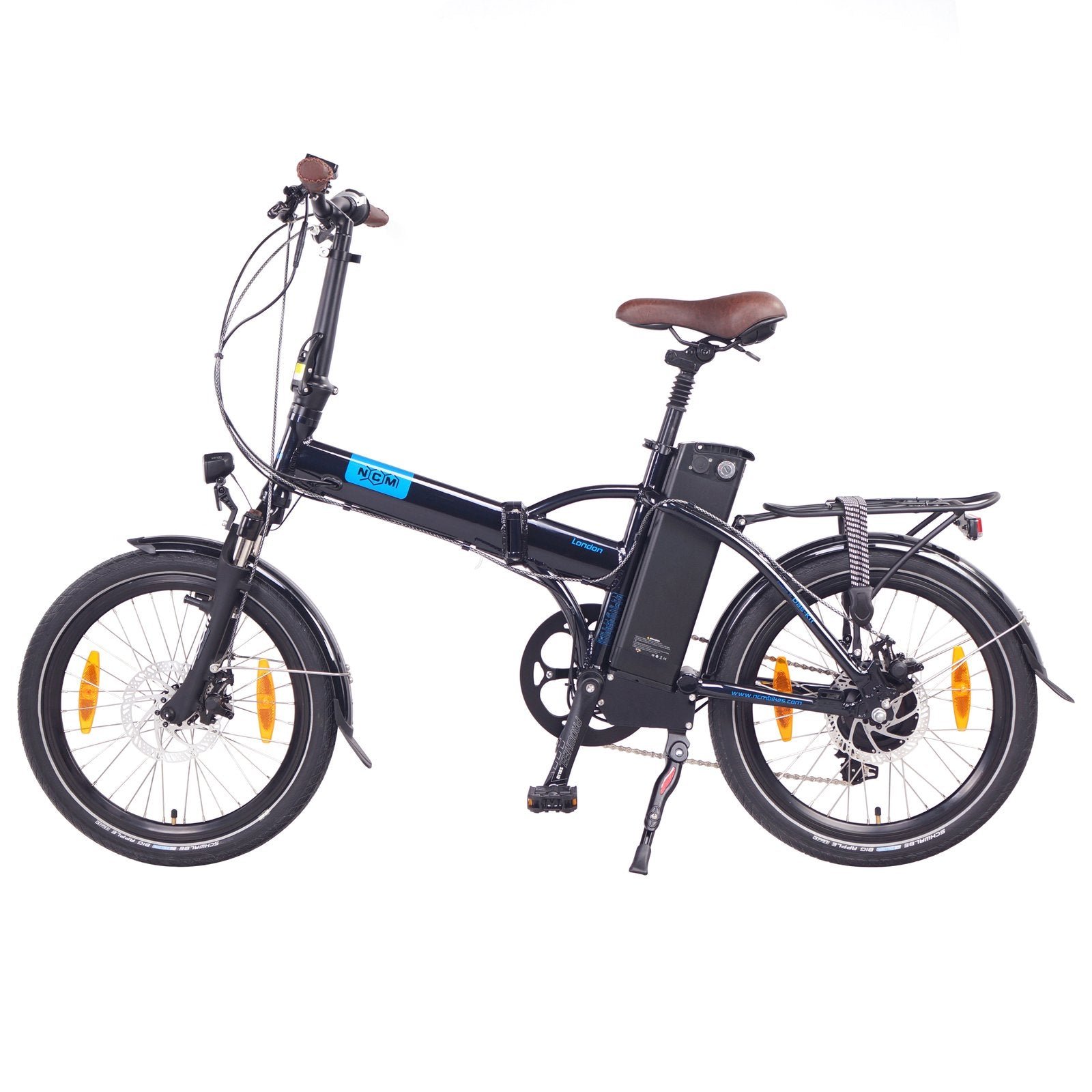 NCM London+ Folding E-Bike, 250W-350W Electric Bike Motor, 36V Powerful 19Ah 684Wh Long Range Battery - Image 13