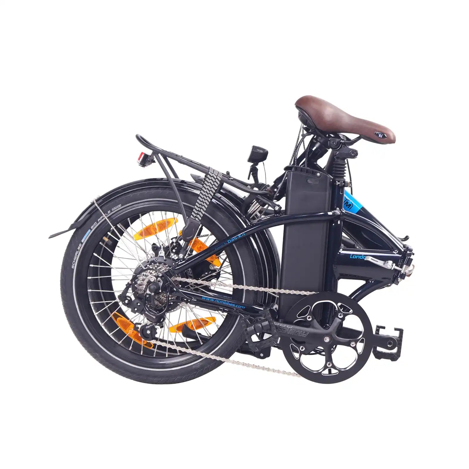 NCM London+ Folding E-Bike, 250W-350W Electric Bike Motor, 36V Powerful 19Ah 684Wh Long Range Battery - Image 14