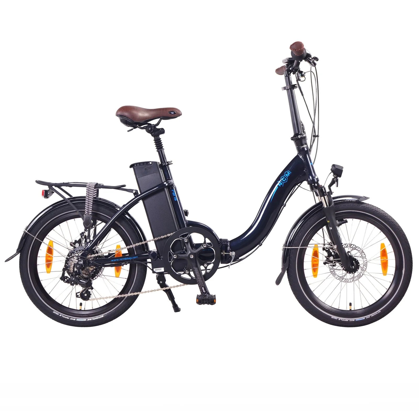 NCM Paris Folding Portable Electric EBike 250W-350W Motor 36V 15Ah 540Wh Battery - Image 6