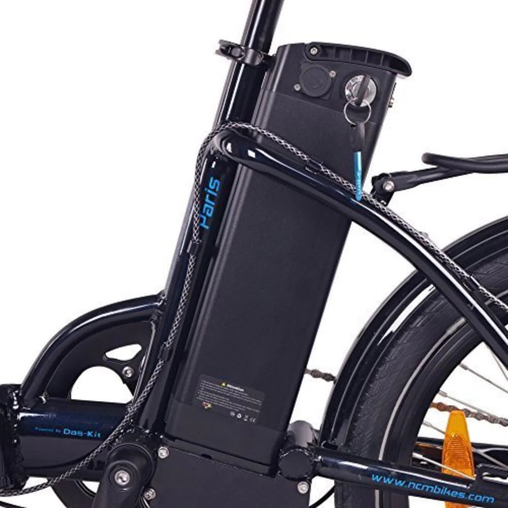 NCM Paris Folding Portable Electric EBike 250W-350W Motor 36V 15Ah 540Wh Battery - Image 8