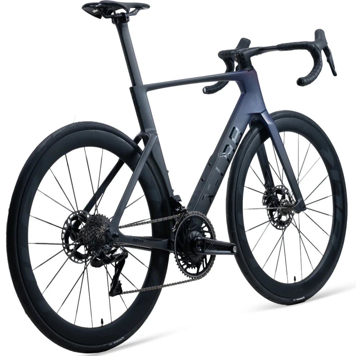 X-LAB AD9 Dura Ace Di2 Hawkeye Road Bike Purple/Black - Image 4