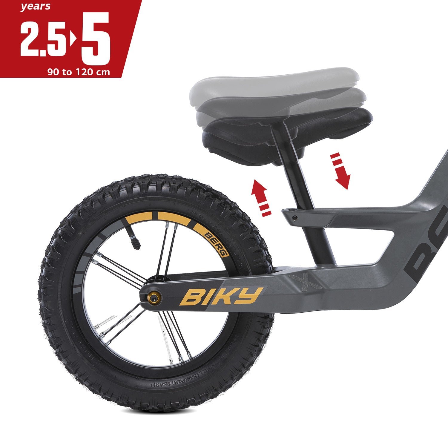 Berg Biky Cross w-Handbrake - Balance Bike - Image 9