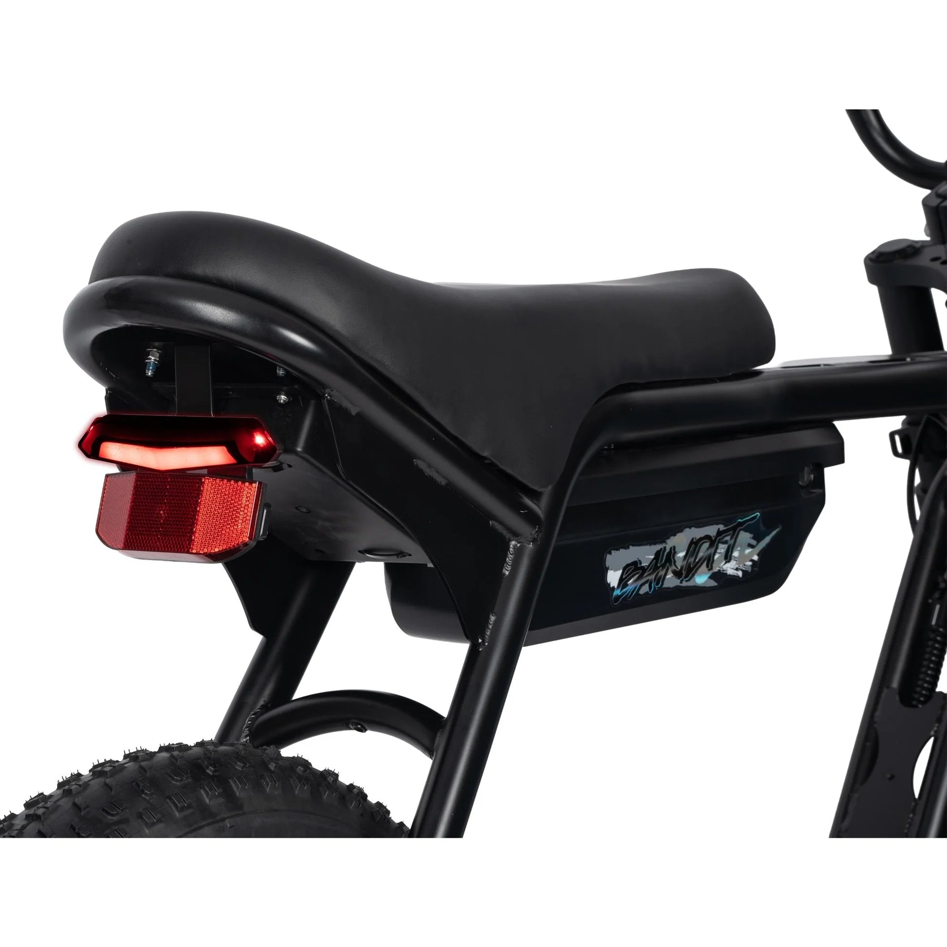 Pedal Bandit 20'' E6 Electric Fat Tyre Bike Black - Image 3
