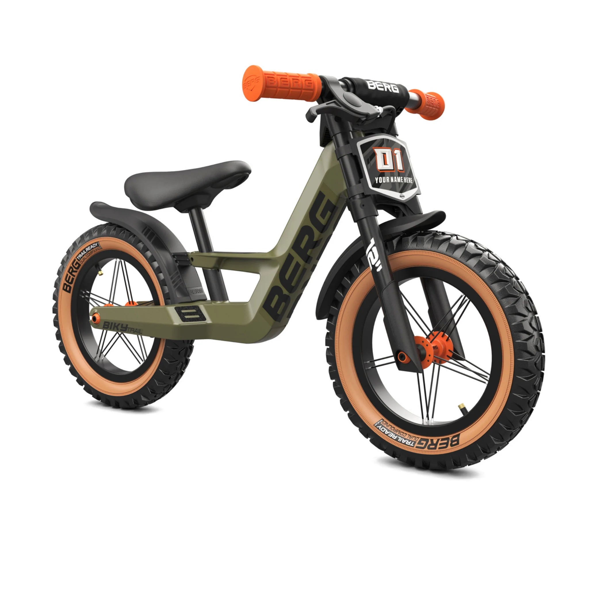 Berg Biky Cross w-Handbrake - Balance Bike - Image 3
