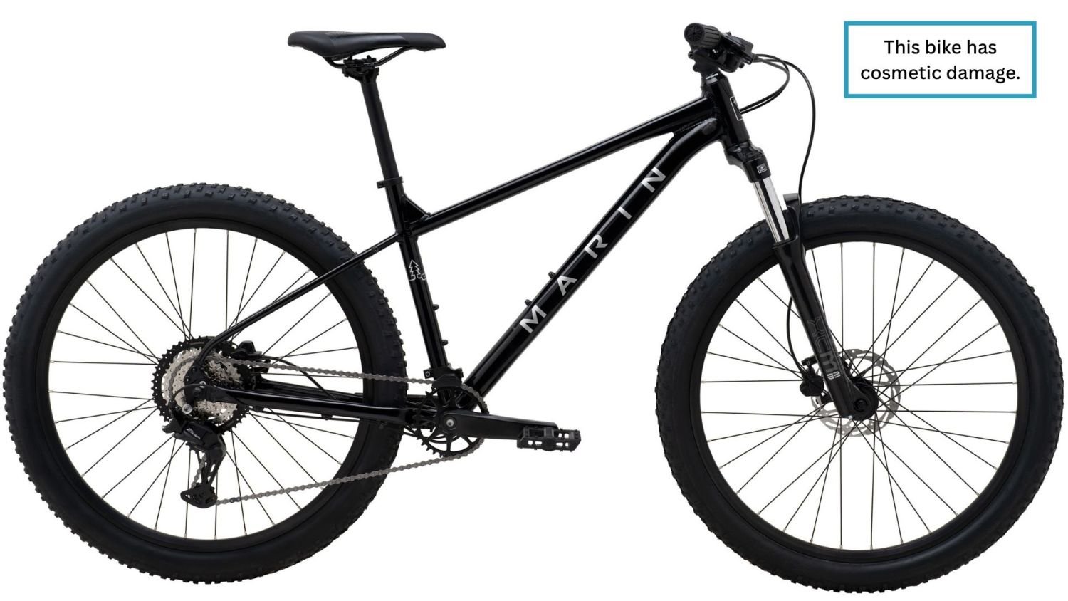 Ex Demo - Marin Bolinas Ridge 2 - Mountain Bike BLKL2