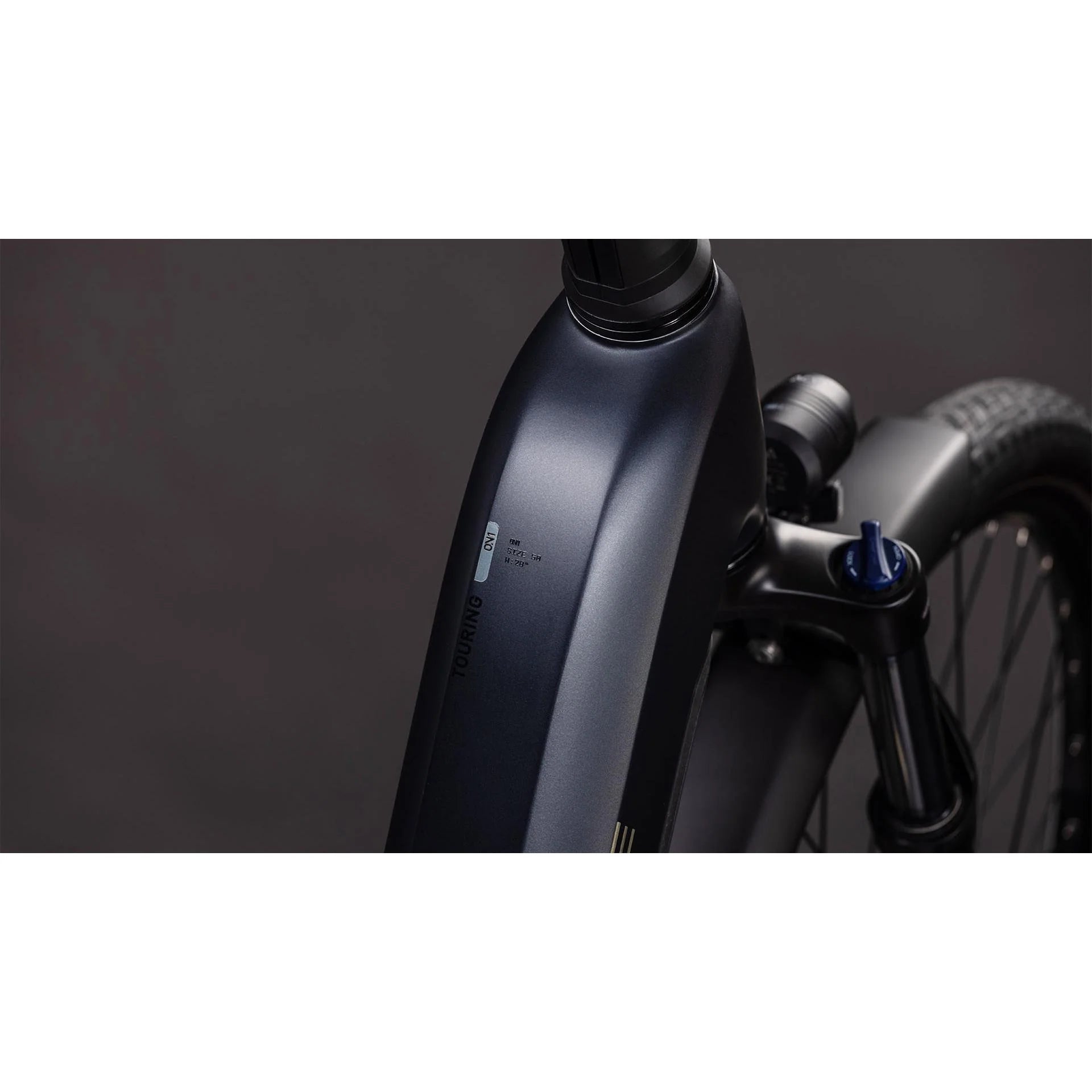 Cube Touring Hybrid ONE Easy Entry 600 Electric Hybrid Bike Coal'n'Chrome - Image 6