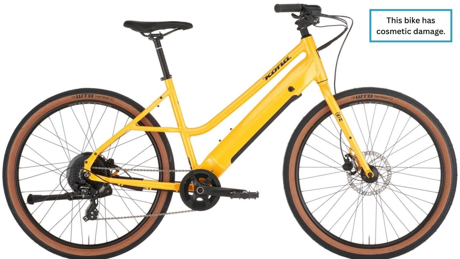 Ex Demo - Kona Coco HD - Step-Through Commuter / Cruiser eBike M4