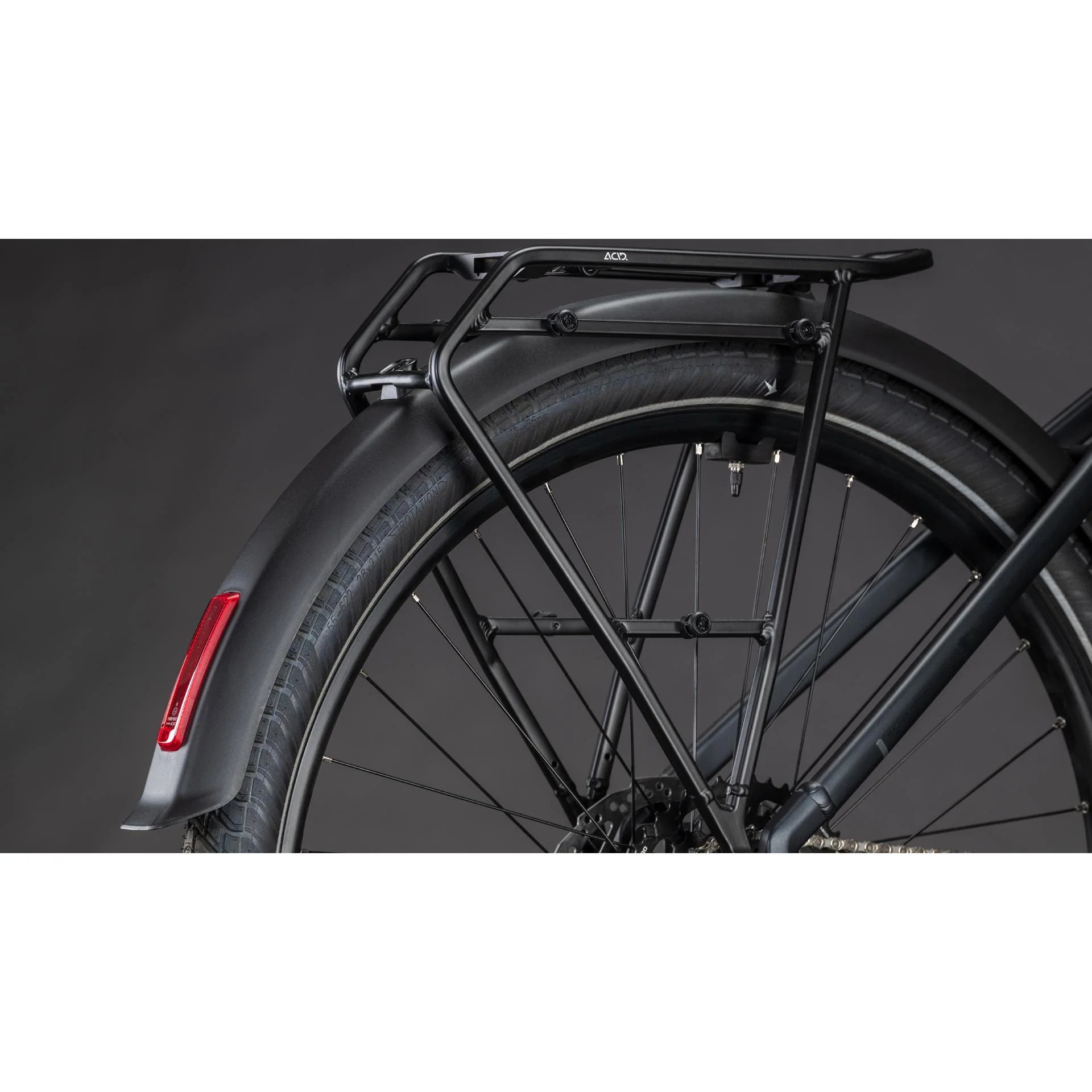 Cube Touring Hybrid ONE 600 Electric Hybrid Bike Coal'n'Chrome - Image 7