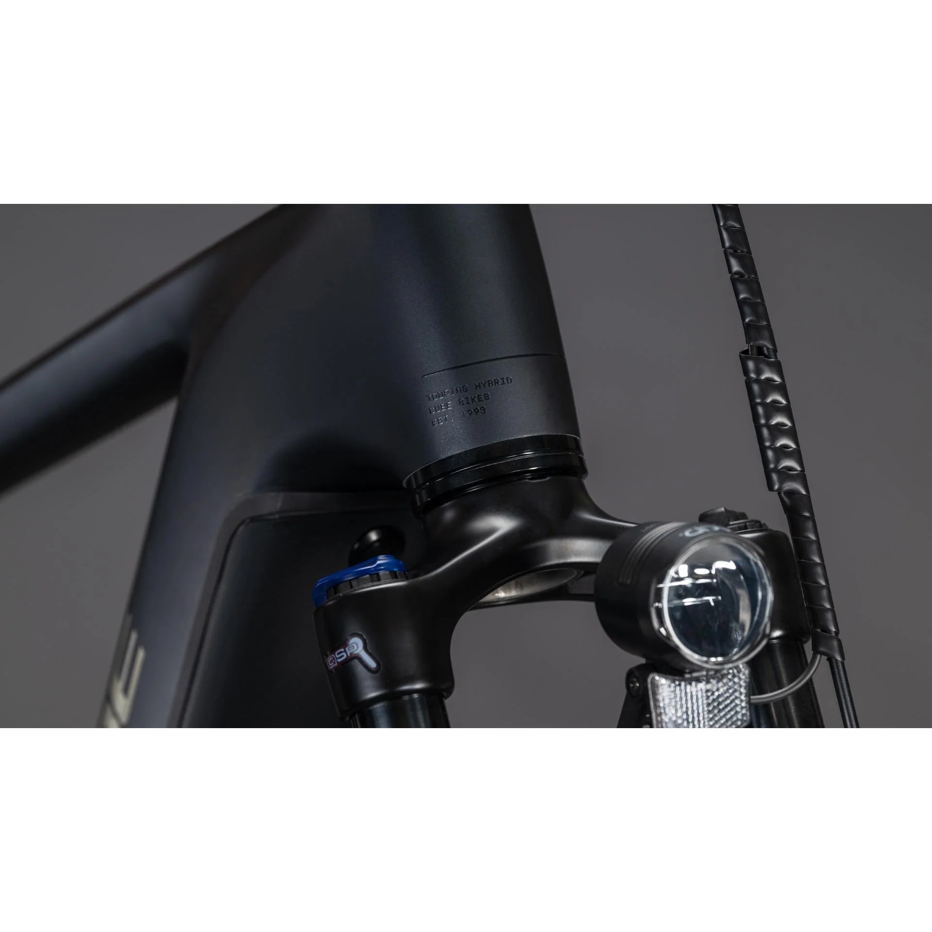 Cube Touring Hybrid ONE 600 Electric Hybrid Bike Coal'n'Chrome - Image 6