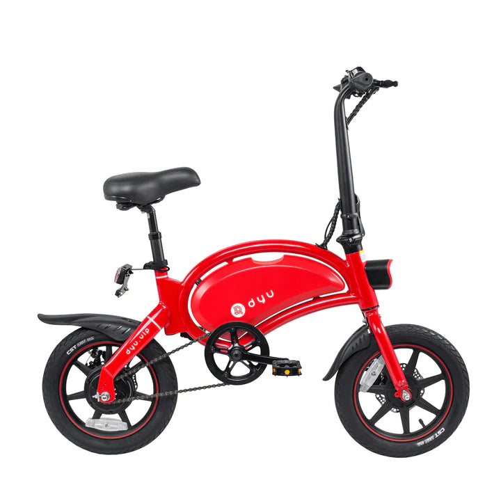 DYU D3+ Smart Electric Bike - Black - Image 10