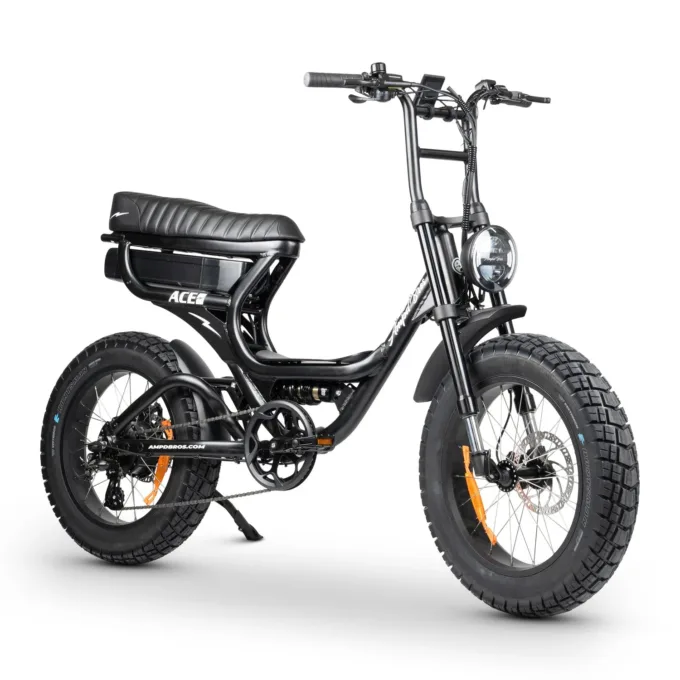 Ampd Bros Ace-S Pro Dual Suspension Electric Bike