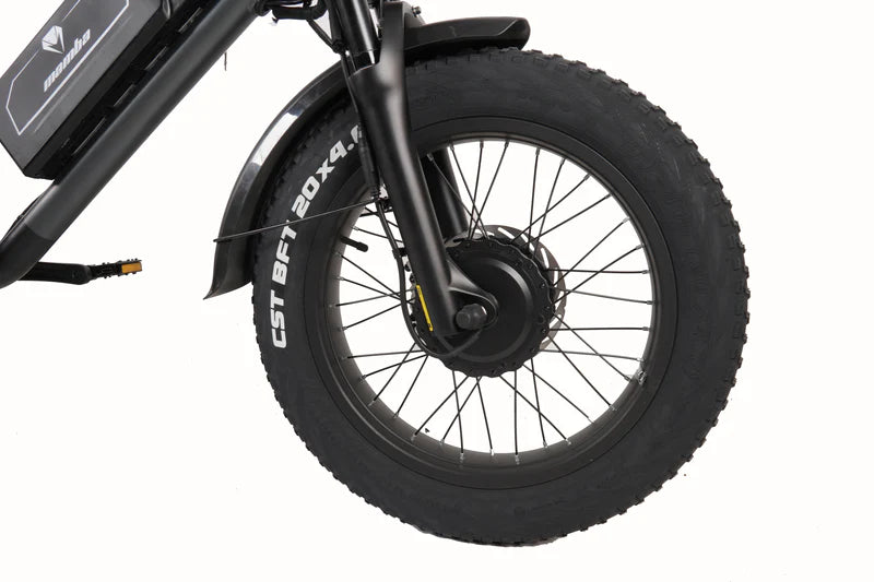 Mamba Dueler - Dual Motor - Dual Battery - Dual Suspension - Fat Tyre eBike - Image 10