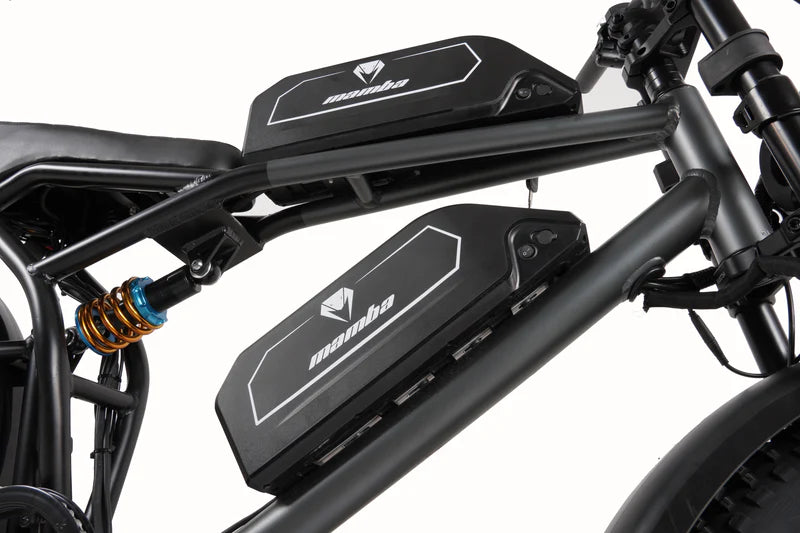 Mamba Dueler - Dual Motor - Dual Battery - Dual Suspension - Fat Tyre eBike - Image 5
