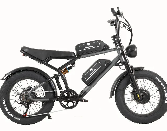 Mamba Dueler - Dual Motor - Dual Battery - Dual Suspension - Fat Tyre eBike