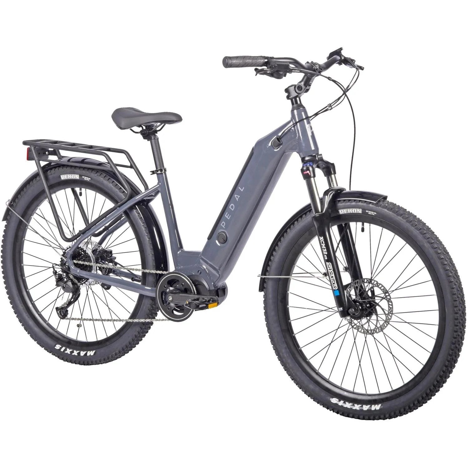 Pedal Lynx 3C ST Electric Hardtail Mountain Bike 468Wh Battery Dark Grey - Image 3