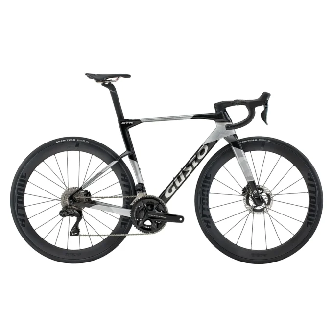 Gusto GTR PRO TE - Ultegra Di2 1 W-Carbon Wheels - Black