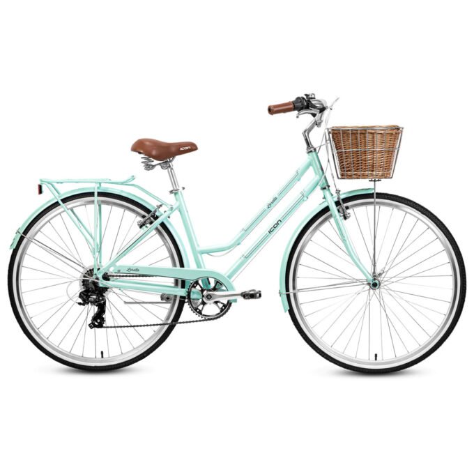 Loretta Ladies Retro Bike - Mint