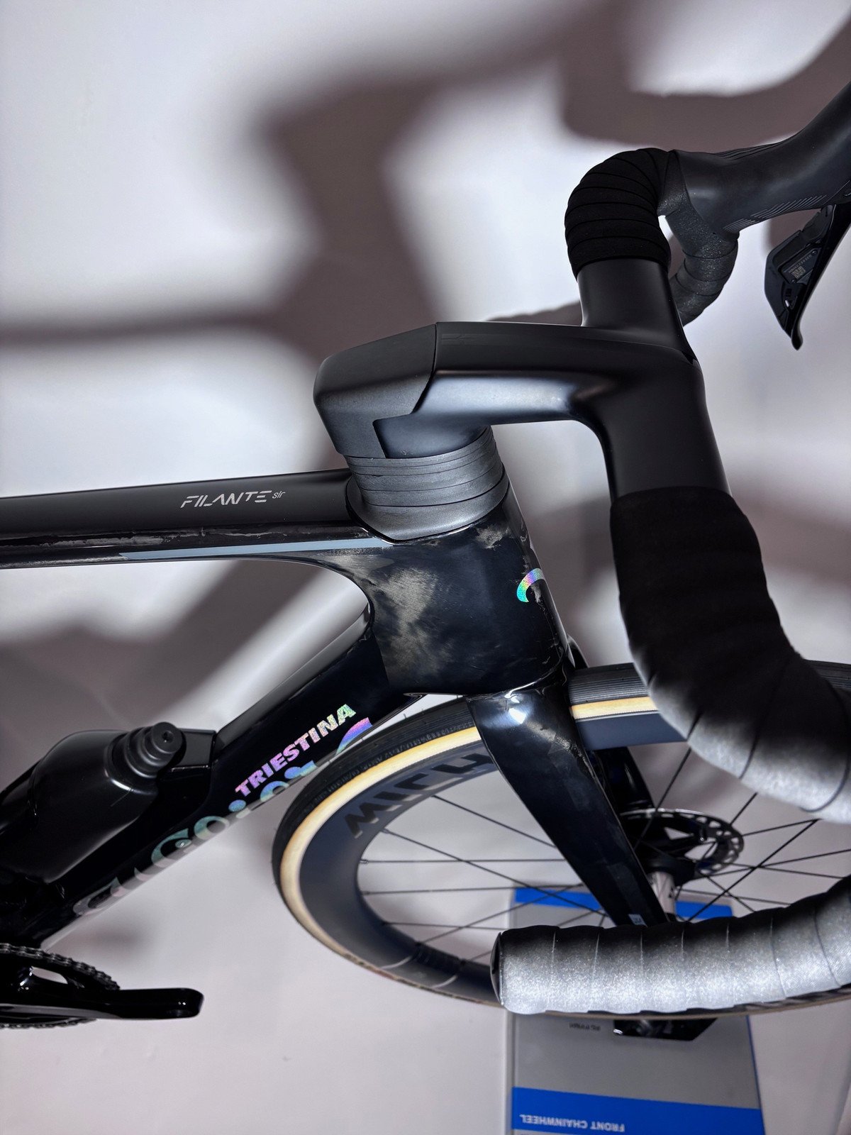Filante SLR ID2 Dura Ace Di2 Miche Kleos RD 50 Carbon Wheelset - Image 4