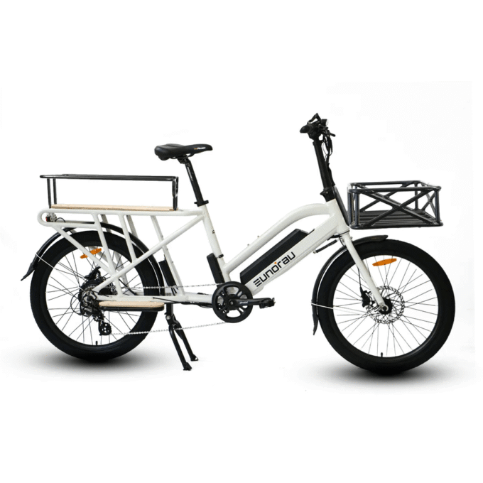 Eunorau Max Cargo 24'' Wheel Electric Bike - 48V 14AH Battery 250W Motor