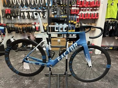 Factor Ostro Vam Frameset / Prisma Studio Custom Colour W/ Black Inc Carbon Wheelset W/ Groupset Options