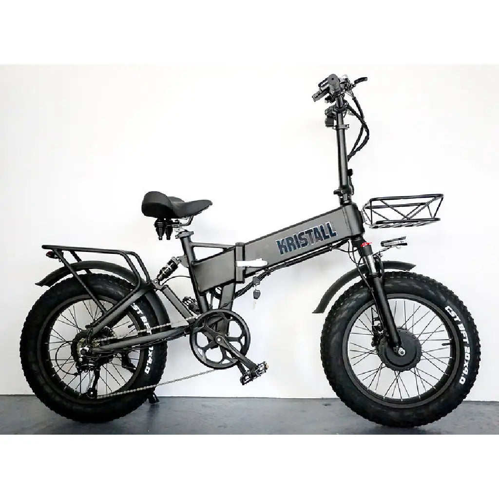 2026 NEW KRISTALL RX20 MAX 48V17AH 750W FAT TYRE FOLDING EBIKE DUAL MOTOR