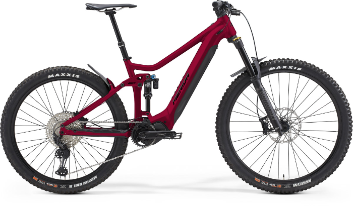 Merida eBike 22 eONE Sixty 700 XS Electric Bike (40.5) Dark Strawberry (Black)