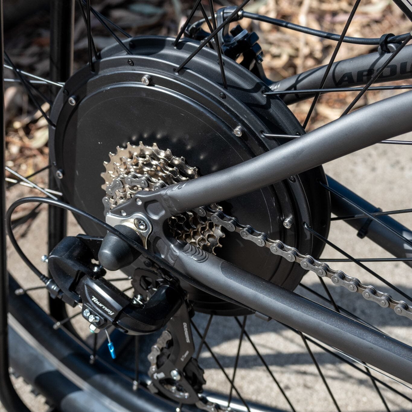 Apollo 48v 750w Custom Built Hub-Motor Electric Bike with Throttle - Image 3